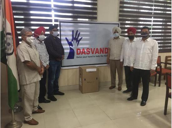 Ferozepur: Dasvand Foundation(Australia) hands over Oxygen Concentrators  to DC