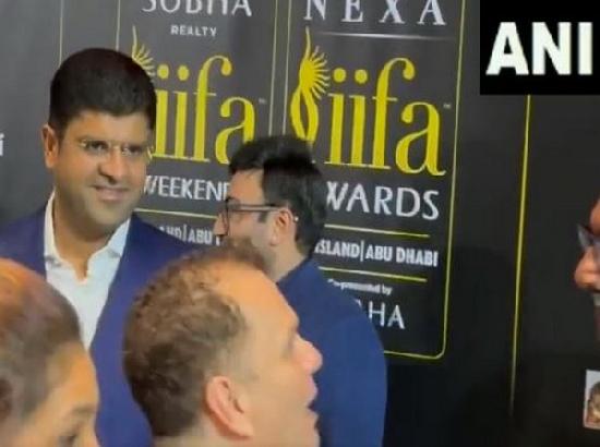 Haryana Deputy CM Dushyant Chautala attends IIFA Rocks 2023