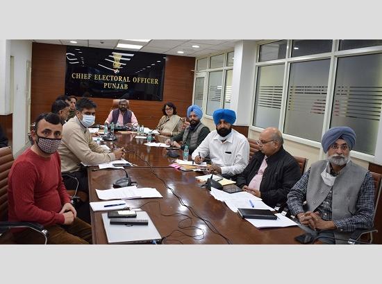 ECI reviews poll preparedness for Punjab Assembly Election