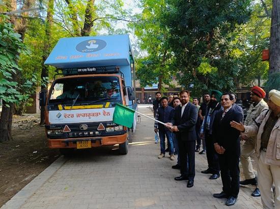 Nawanshahr: SDM flags off EVM demonstration mobile van