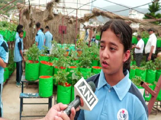 J-K: School in Udhampur adopt roof-top farming to raise awareness on organic farming