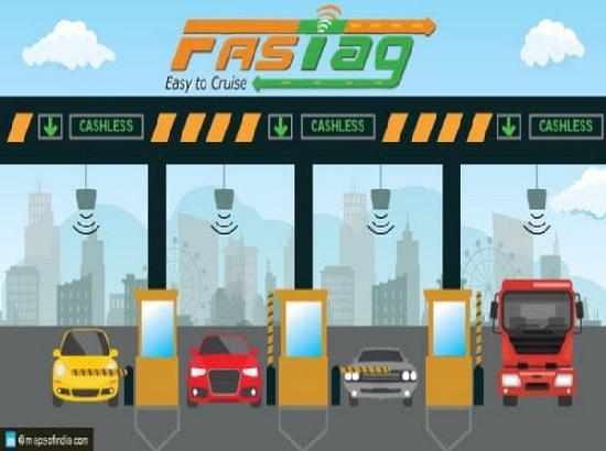 Daily toll collection through FASTag reaches record high of nearly Rs 104 crore