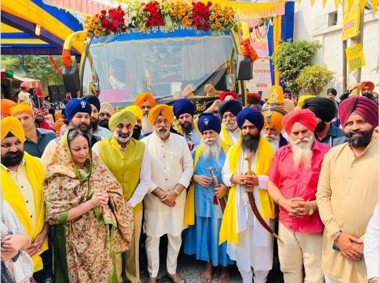 Charan Suhawa Yatra carrying historic ‘Joda Sahib’ departs from Delhi for Takht Sri Patna Sahib