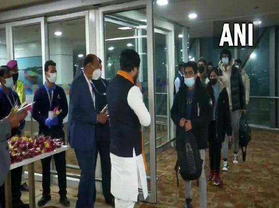 Operation Ganga: Special flight with 219 Indian evacuees from Ukraine reaches Delhi