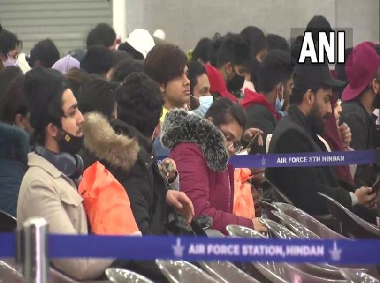 Operation Ganga: IAF flight carrying 210 Indian evacuees reaches Hindan airbase