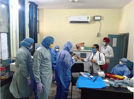 Faridkot: 45 samples of persons in contact with positive coronavirus patient sent for testing