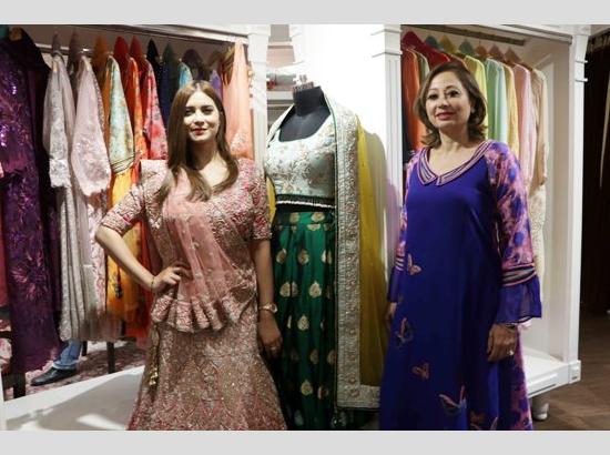 Designer Rupam Grewal showcases Jaamawar Minx’s ‘Festive Collections’ ‘Mulberry Tales' and 'Star Dust'