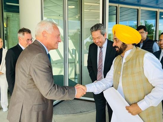 Bhagwant Mann invites Auto giant BMW to collaborate in E-Mobility sector
