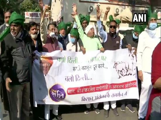 Former Gujarat CM, supporters detained for protest march towards Delhi in support of farmers