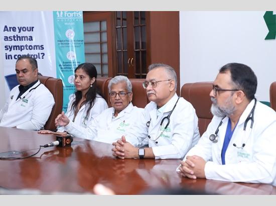 Fortis Mohali launches Center of Excellence dedicated to Severe Asthma
