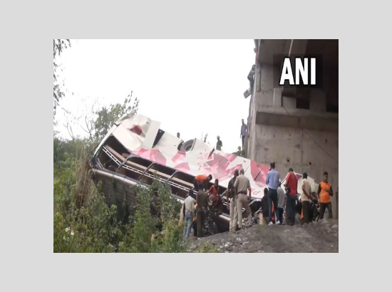 J-K: 7 killed after Katra-bound bus falls into gorge in Jammu
