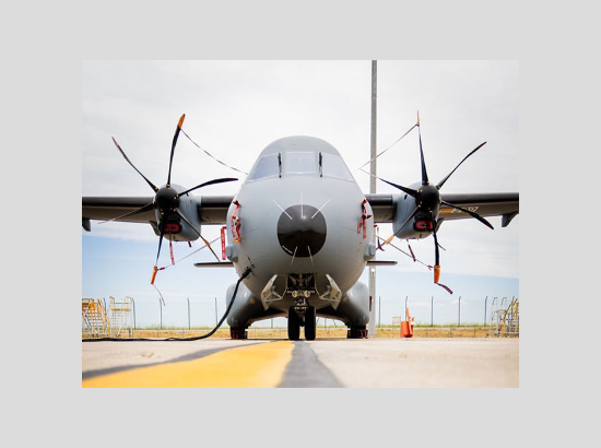 IAF takes delivery of second C295 transport aircraft
