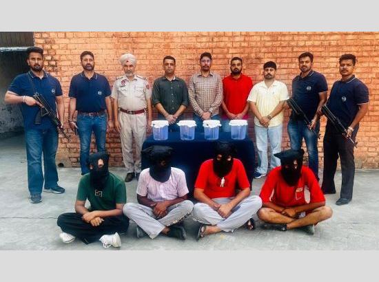 Dreaded Gangster Jaspreet Singh Jassa arrested with 3 associates, arms recovered