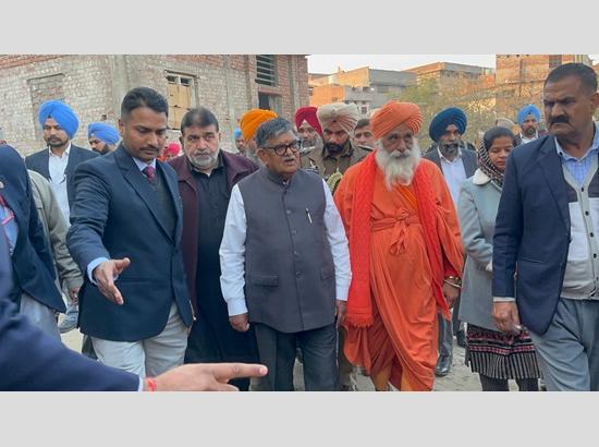 Governor Gulab Chand Kataria visits Buddha Dariya, announces to hold monthly review meetings for Buddha Dariya