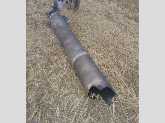 Amritsar: Rocket and Rocket Shells Found in Village

