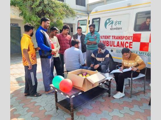 On World Disabled Day, Medical Camp held at Home for the Blind