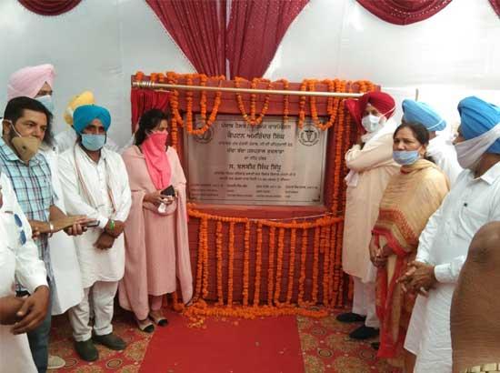 Health minister lays foundation stone of 30-bedded MCH Centre in Budhlada
