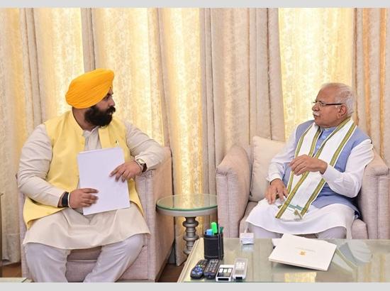 Harjot Bains demands Union Minister Manohar Lal's minister's intervention to restore Nangal's lost glory