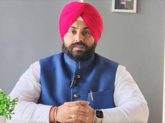 Sutlej water to quench Nangal’s thirst: Harjot Bains announces Rs 16 cr piped water project