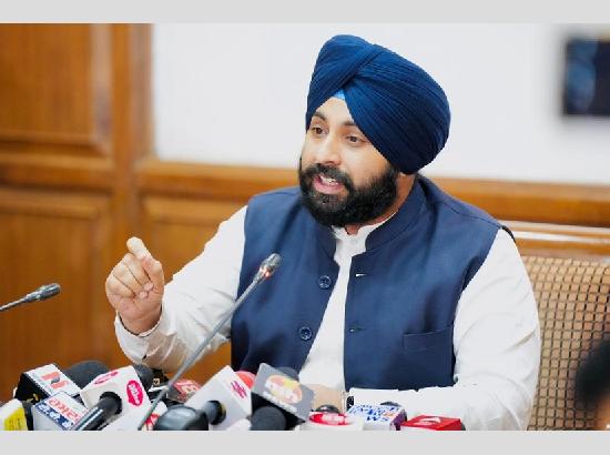 Rs 130.75 crore sanctioned for construction of 1741 new classrooms in 1294 schools in Punjab-Harjot Bains 