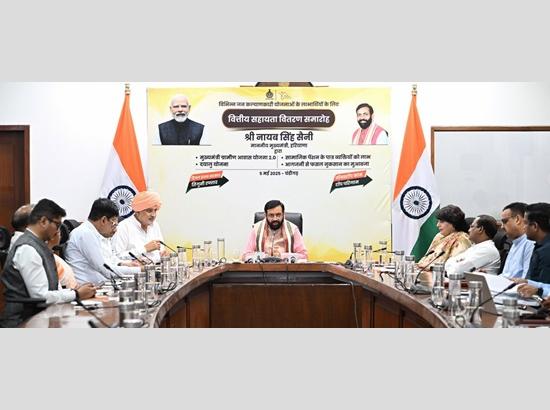 Haryana CM Saini transfers Rs 86.93 crore to accounts of 2286 beneficiaries of Dayalu Yoja