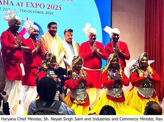 CM Saini inaugurates Haryana Pavilion at World Expo–2025 in Japan