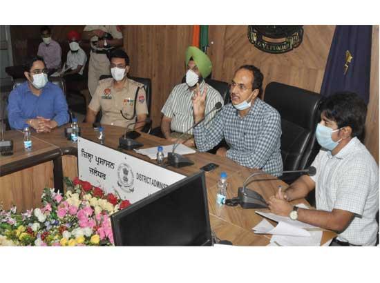 DC, CP and SSP constitutes High Powered Committee to implement 'Mission Fateh'
