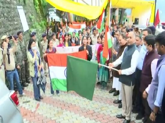 Shimla: Himachal CM participates in Har Ghar Tiranga programme