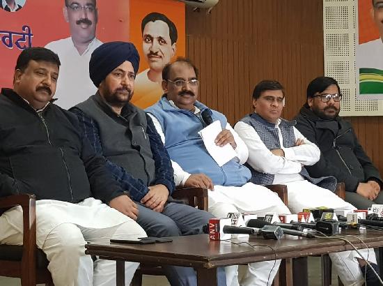 Congress govt and DGP are responsible for spoiling electoral process in Punjab: BJP