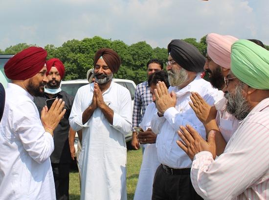 Punjab CM & deputy CM receives warm welcome at MRSPTU, Bathinda (View Pics)