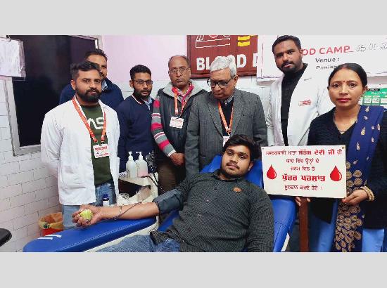 Blood donation in memory of mother 