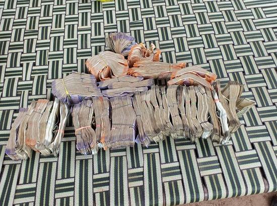 12 packets of heroin, lakhs of rupees recovered during search operation after drone activity