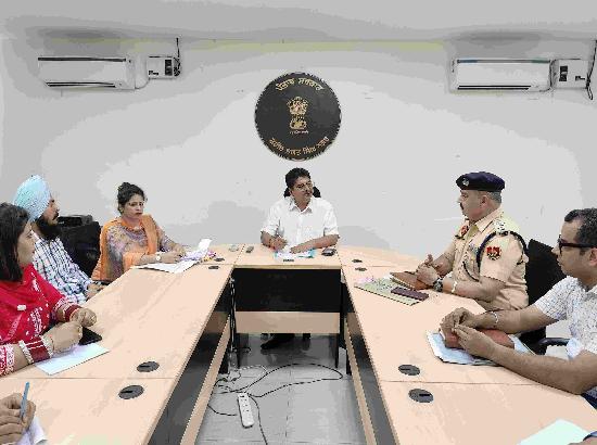 DC Randhawa Asks District Task Force on Child Labour and Begging to be vigilant on violations