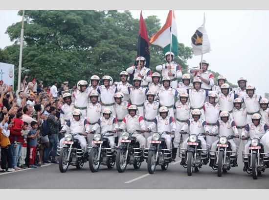 75th year of Independence of India: Janbaz Mortocycle Show-2022 held at PAU Ludhiana