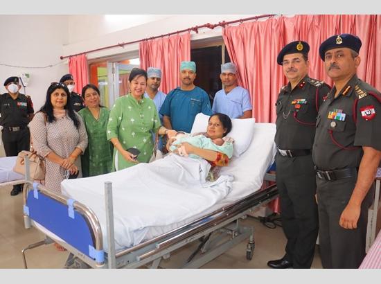 Jalandhar : First IVF twin babies delivered at Vajra Art Centre Military Hospital