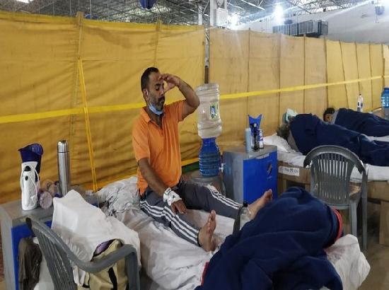 ITBP conducts Yoga, meditation sessions for COVID-19 patients at Delhi's Sardar Patel COVID Care Centre