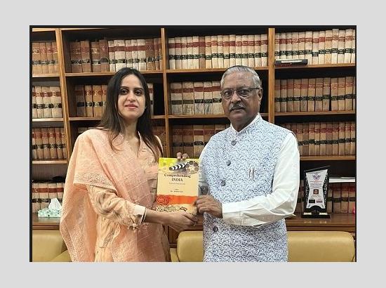 Satya Pal Jain releases book “Comprehending India: Varied Dimensions” written by Dr. Amneet Gill