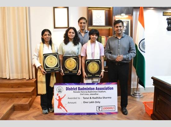 Jalandhar sisters turn Badminton dreams into reality, honoured for world-class feats