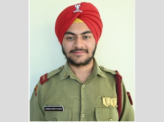 Mohali's Karman Singh Talwar secures All India 2nd Rank in Technical Entry Scheme of Indian Army