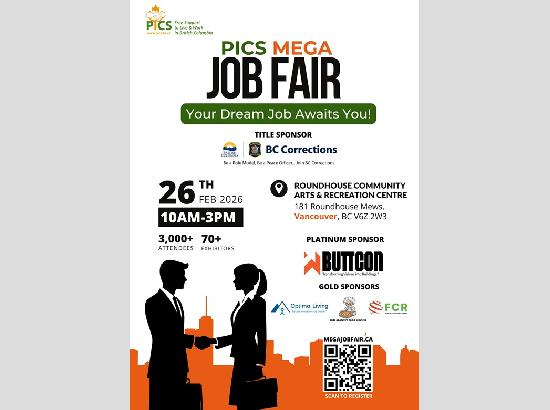 PICS Society to host Mega Job Fair in Vancouver; Check Schedule