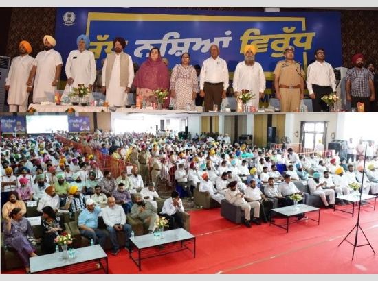 Barinder Kumar Goyal tasks ‘Pindan De Pehradars’ with extending War Against Drugs to every household