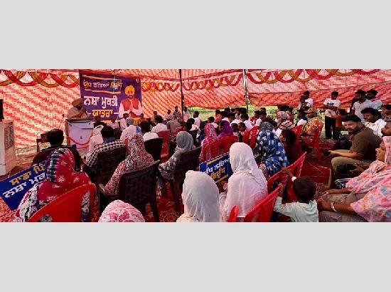 Together for a Drug-Free Tomorrow:  MLA Bhullar leads ‘Nasha Mukti Yatra’ across Ferozepur villages