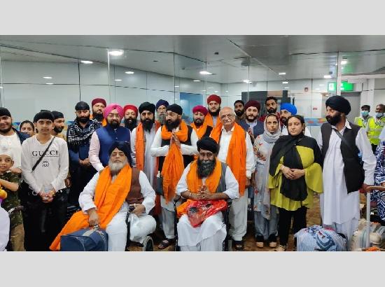Batch of 55 Afghan Hindus & Sikhs from
