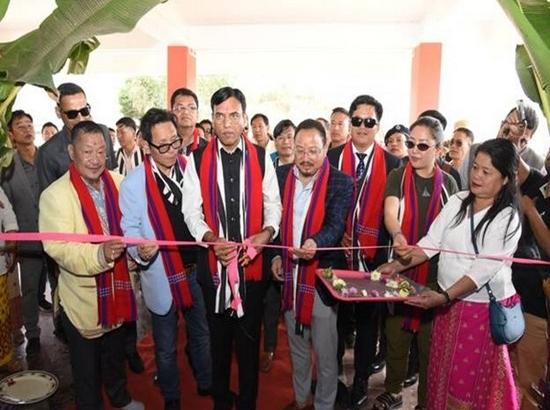 Union Sports Minister Mandaviya inaugurates Khelo India multipurpose hall in Arunachal's Kamle district