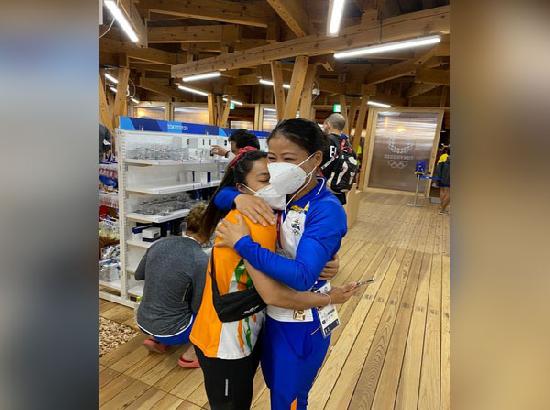 Emotional and happy to embrace each other: Mary Kom congratulates Chanu