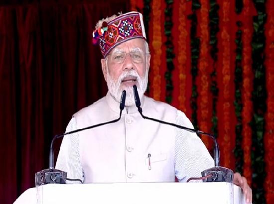 Earlier people talked about 'atki-latki-bhatki' schemes, PM Modi takes jibe at Congress