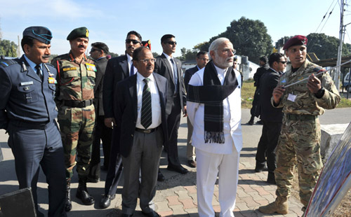 Senior officials of Defence Forces made a detailed presentation about their joint counter-