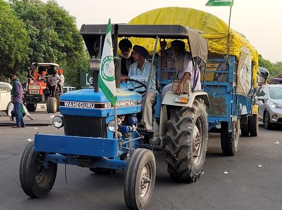 In Pictures: Farmers withdraw Mohali Morcha