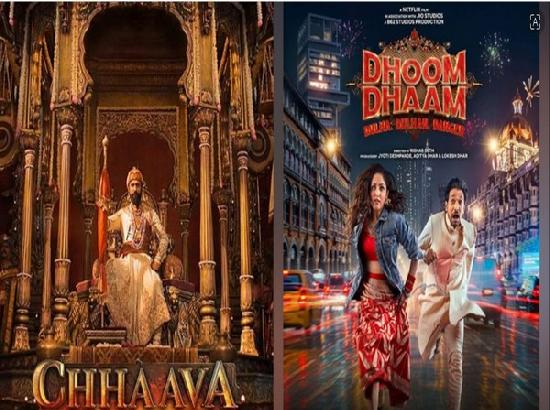 'Loveyapa', 'Chhaava' to 'Dhoom Dhaam' among movies set for February release