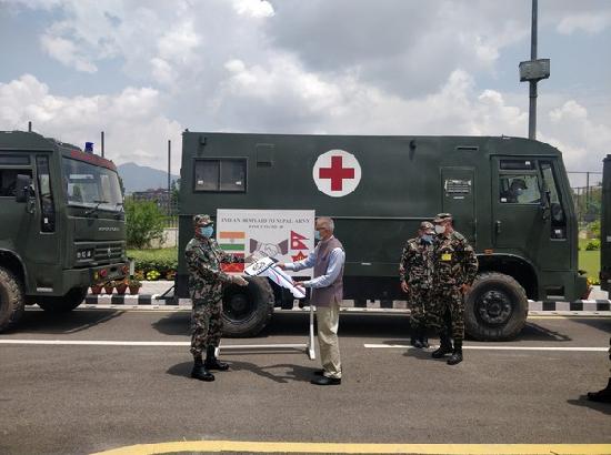 India provides ventilators, ambulances to Nepal
